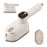 Mini Garment Steamer 2-in-1 Portable Handheld 1200W 180 Degree Rotating Handle Flat Hanging Ironing Machine Steam Iron - White - 1