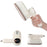 Mini Garment Steamer 2-in-1 Portable Handheld 1200W 180 Degree Rotating Handle Flat Hanging Ironing Machine Steam Iron - White - 2