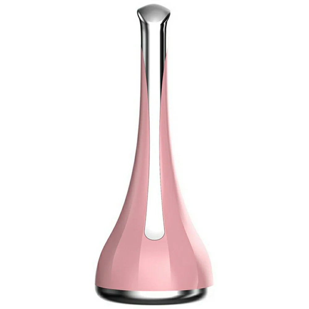 Ice Roller Face Massager Cold Therapy Tool Pore Tightening Skin Soothing Device for Skincare - Pink - 1