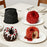 4 Inch Large Raspberry Shape Mousse Cake Mold Food-Grade Silicone Candle Berry Mold for Cake Baking (BPA-Free, No FDA Certified) - Black - 4