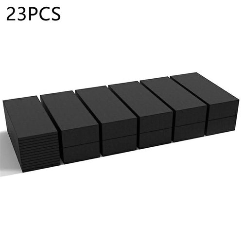 23Pcs EVA Foam Furniture Wall Protector Headboard Stoppers Furniture Gap Fillers Anti-Shock Self Adhesive Furniture Pads for Bed Sofa - 1