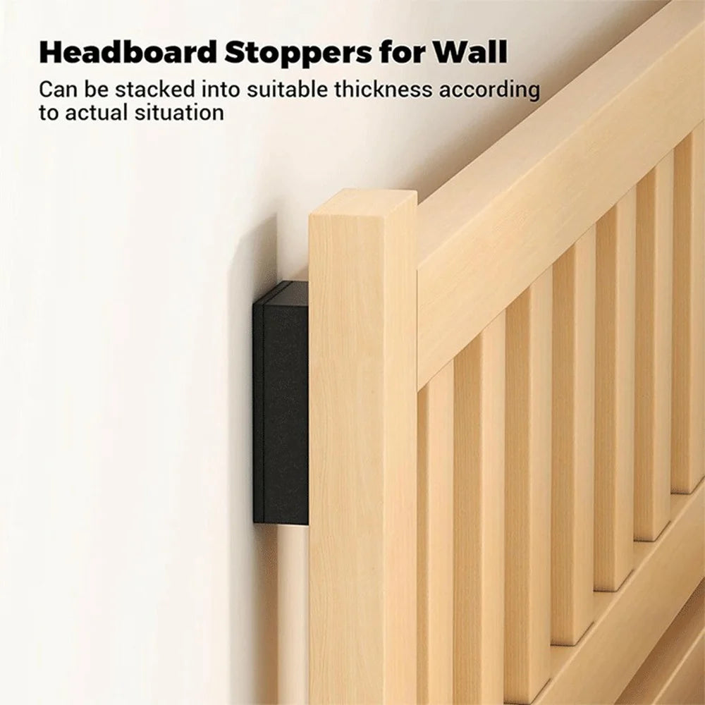 23Pcs EVA Foam Furniture Wall Protector Headboard Stoppers Furniture Gap Fillers Anti-Shock Self Adhesive Furniture Pads for Bed Sofa - 5