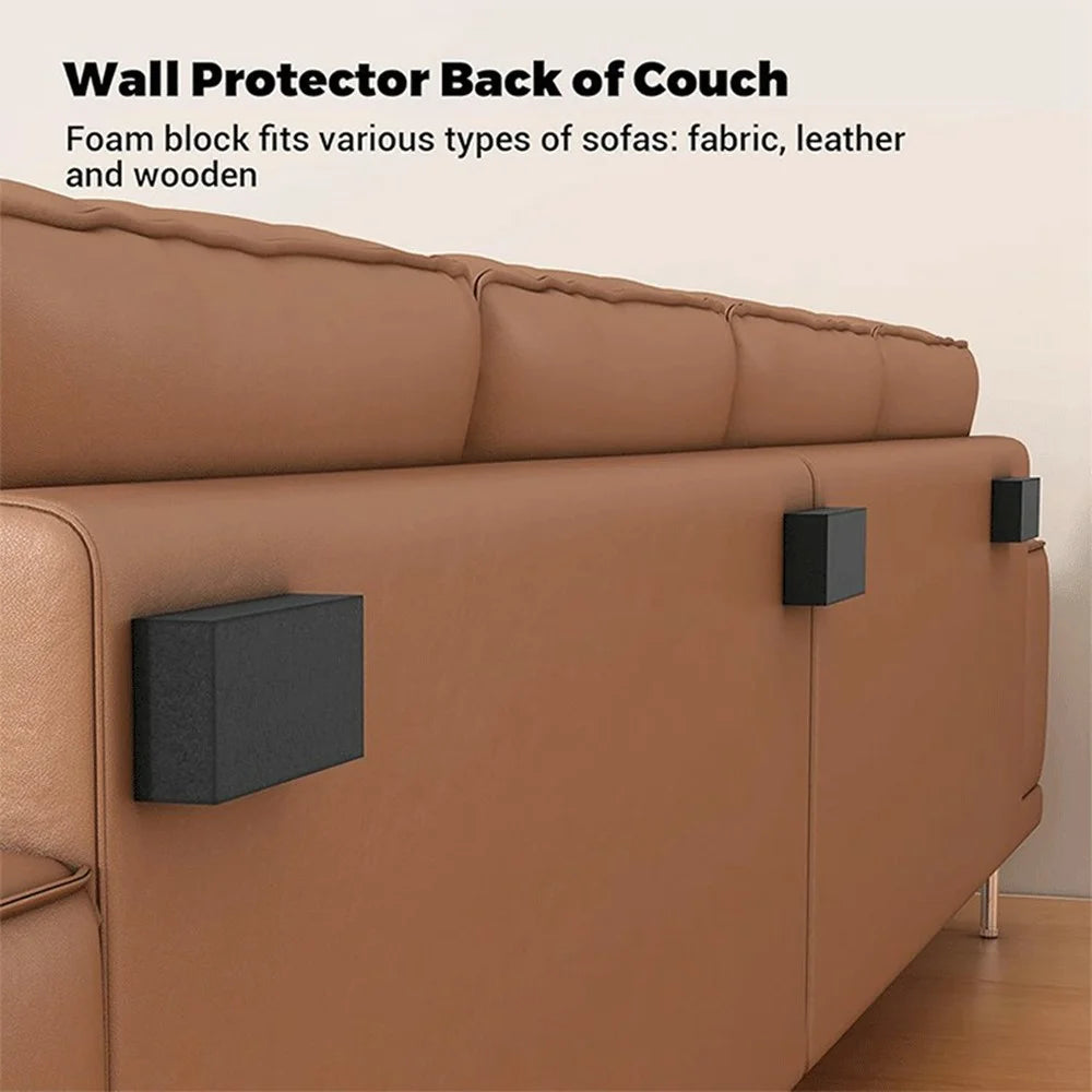 23Pcs EVA Foam Furniture Wall Protector Headboard Stoppers Furniture Gap Fillers Anti-Shock Self Adhesive Furniture Pads for Bed Sofa - 6