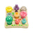 Wooden Mushroom Matching Educational Toy 9Pcs Colorful Mushrooms Early Learning Fine Motor Skills Training Tools for Kids - 1