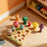 Wooden Mushroom Matching Educational Toy 9Pcs Colorful Mushrooms Early Learning Fine Motor Skills Training Tools for Kids - 4