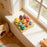 Wooden Mushroom Matching Educational Toy 9Pcs Colorful Mushrooms Early Learning Fine Motor Skills Training Tools for Kids - 5