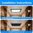 2Pcs 16.3x16.3 inch RV Skylight Cover 4-Layer Magic Tape Insulated Shade for 14x14 inch Vent Travel Trailer - 2