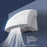 905 Hot Air Automatic Hand Dryer 1200W Electric Wall Mount Sensor Hand Drying Machine for Home Office - White  /  EU Plug - 2