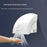 905 Hot Air Automatic Hand Dryer 1200W Electric Wall Mount Sensor Hand Drying Machine for Home Office - White  /  EU Plug - 4