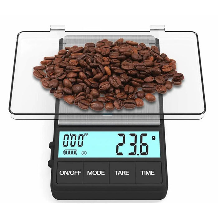 1000g / 0.1g Mini Portable Coffee Scale Digital Kitchen Scale with Backlit Display for Pour Over Coffee Brewing Baking - 6