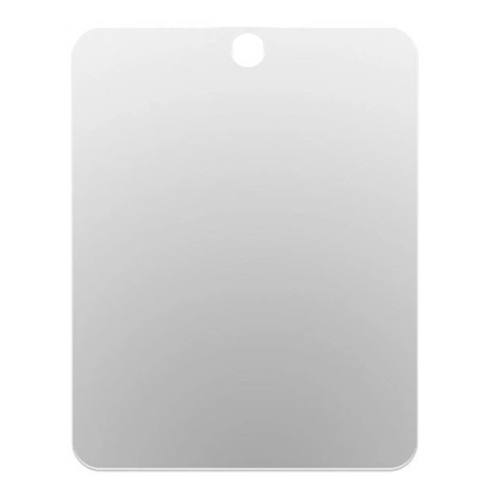 20x25cm Anti-Fog Bathroom Mirror with Hanging Hole PS+Acrylic Wall Mounted Shaving Washroom Accessories - 2