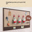 40x60cm No Drill Felt Message Board Magic Tape Backing Photo Display Wall Bulletin Board - Dark Brown - 2