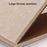 40x60cm No Drill Felt Message Board Magic Tape Backing Photo Display Wall Bulletin Board - Dark Brown - 5