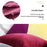 1Pc 45x45cm Soft Velvet Cushion Cover with Hidden Zipper Solid Color Throw Pillow Case for Sofa Bed - Blackish Green - 2