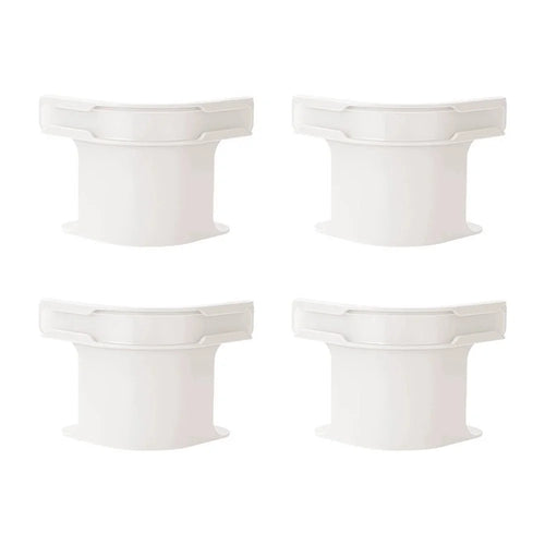 4Pcs Bed Sheet Clips Invisible Sheet Grippers Anti-Slip Mattress Fasteners Secure Grip - White - 1