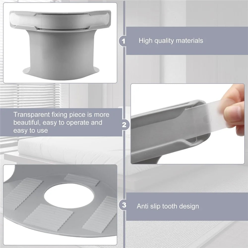 4Pcs Bed Sheet Clips Invisible Sheet Grippers Anti-Slip Mattress Fasteners Secure Grip - White - 7