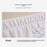 150x200+40cm Adjustable Bed Skirt Drop Length Elastic Band Dust-Proof Ruffle Pleated Bed Skirt - Pink - 7