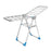 Stainless Steel Foldable Clothes Drying Rack with Stainless Steel Connector 140cm Length Indoor Outdoor 17 Rods Dual Layer Laundry Hanger - 1