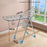 Stainless Steel Foldable Clothes Drying Rack with Stainless Steel Connector 140cm Length Indoor Outdoor 17 Rods Dual Layer Laundry Hanger - 2