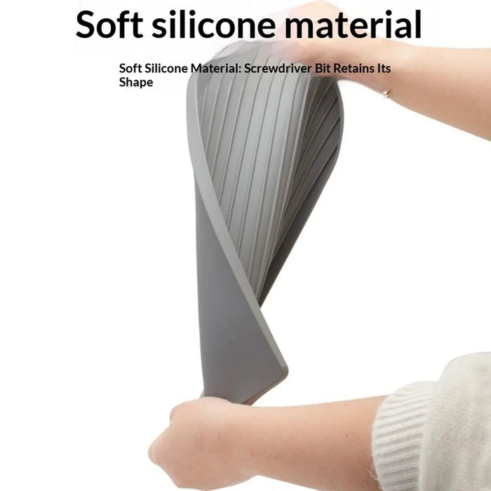 Coffee Machine Base Mat Silicone Non-Slip Heat Insulating Drip Tray for Espresso Maker - Grey - 5