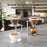 Aluminum Alloy Foldable Coffee Dripper Stand Metal Portable Pour Over Filter Holder - Silver - 2