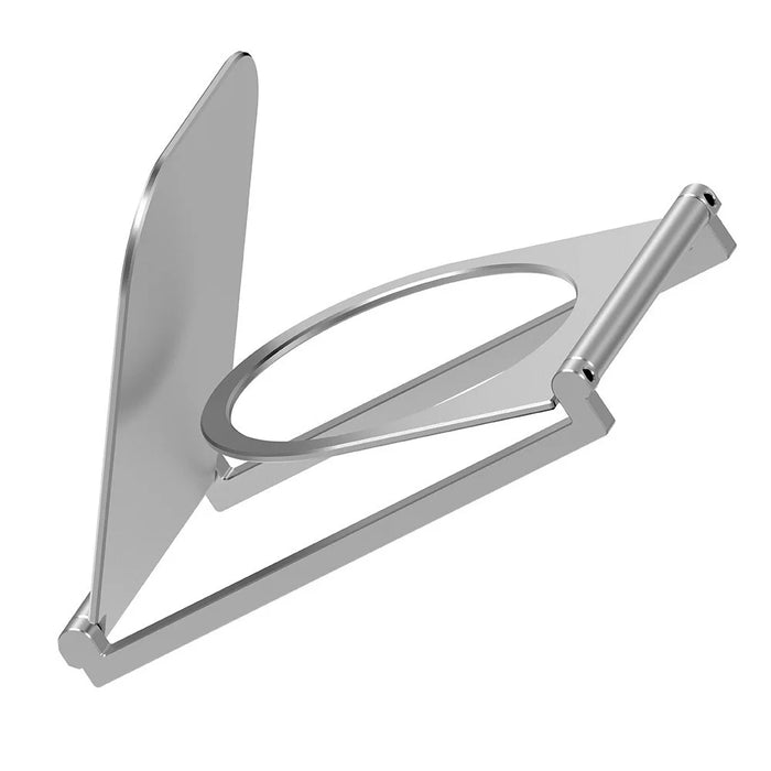 Aluminum Alloy Foldable Coffee Dripper Stand Metal Portable Pour Over Filter Holder - Silver - 7