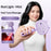 Anti-Tangle Electric Spray Hair Massage Comb Red Light Hair Care Essential Oil Mist for Daily Care - Purple - 2
