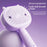 Anti-Tangle Electric Spray Hair Massage Comb Red Light Hair Care Essential Oil Mist for Daily Care - Purple - 5