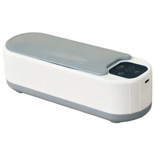 Ultrasonic Glasses Cleaner 300ml Portable Jewelry Watch Denture Vibration Cleaning Machine - 1