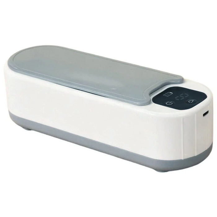 Ultrasonic Glasses Cleaner 300ml Portable Jewelry Watch Denture Vibration Cleaning Machine - 1
