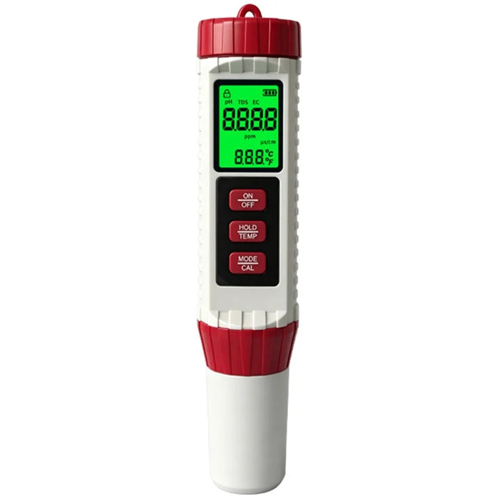 MF-X41 4-in-1 Water Quality Tester TDS EC PH Temperature Meter for Pool Aquarium Testing - 1