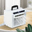 Portable Split Air Conditioner with 1m Connecting Hose 1300W 3000BTU Mini AC Unit for Camping RV Car, EU Plug - White - 4