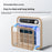 HHR-30 Portable Air Conditioner 220V 1500W Split Type Remote Control AC Unit with 1m Hose - 5