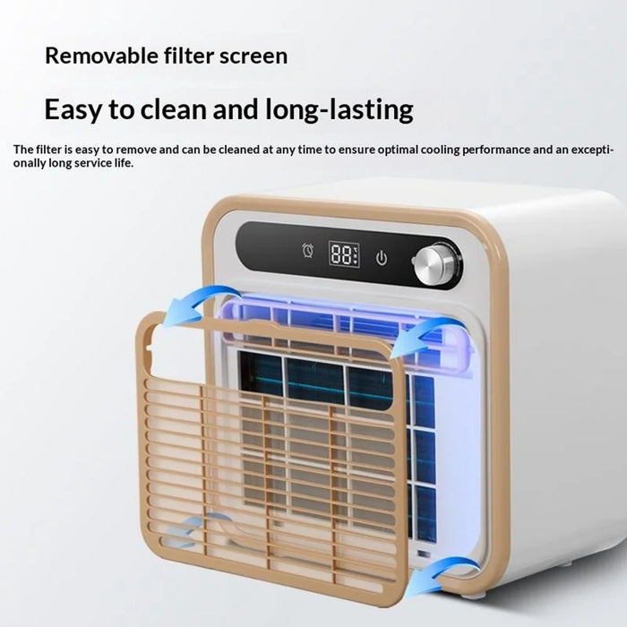 HHR-30 Portable Air Conditioner 220V 1500W Split Type Remote Control AC Unit with 1m Hose - 5