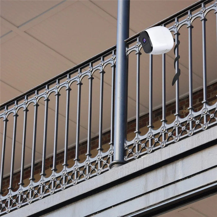 43cm Flexible Silicone Camera Bracket Adjustable Twist Mount Stand for Security Camera - Black - 4
