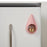 Magnetic Water Drop Wooden Wind Chime Fridge Magnet Brass Bell for Home Decor - Lake Blue - 6