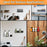 Wall-Mounted Can Organizer 4-Slot Steel Spray Can Holder Carbon Steel Storage Rack for Garage Workshop - Black - 3