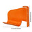 Wall Mounted Heavy Duty Chainsaw Hanger Garage Power Saw Storage Rack Holder for Workshop - Orange - 6