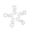 50Pcs S-shaped PP Hooks Shower Curtain Christmas Light String Hangers for Bathroom Decoration - White - 4