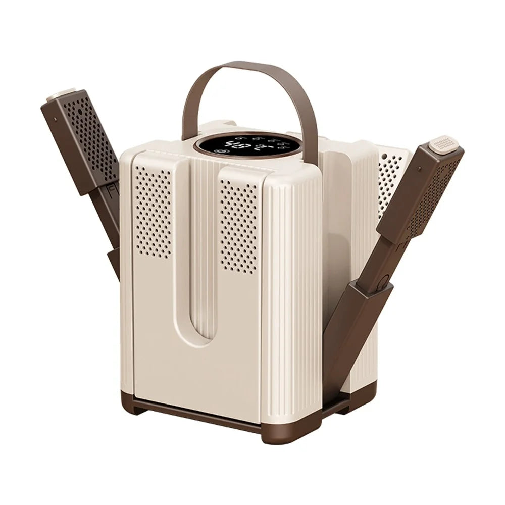HXQ-10 6-Arm Shoe Dryer with Timer 200W 48 Degree Celsius Constant Temperature Foldable Dehumidifying Machine - EU Plug - 1