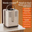 HXQ-10 6-Arm Shoe Dryer with Timer 200W 48 Degree Celsius Constant Temperature Foldable Dehumidifying Machine - EU Plug - 2