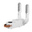 HXQ-07 Shoe Dryer 130W 48 Degree Celsius Constant Temperature 3D Hot Air Circulation Foldable with Smart Timer - White / EU Plug - 1