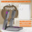 HXQ-02 360 Degree Circulation Foldable Electric Shoe Dryer 48 Degree Celsius Thermostat with Timer - Grey / EU Plug - 5