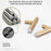 YIJIA Aluminum Alloy Wardrobe Handle Cabinet Pull Handle for Furniture Drawer Cupboard, 22mm Screw - 2069-128 - 5