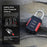 03HP Zinc Alloy 3-Digit Combination Padlock One-Touch Auto Open Keyless for Luggage Backpack - White+Black - 6