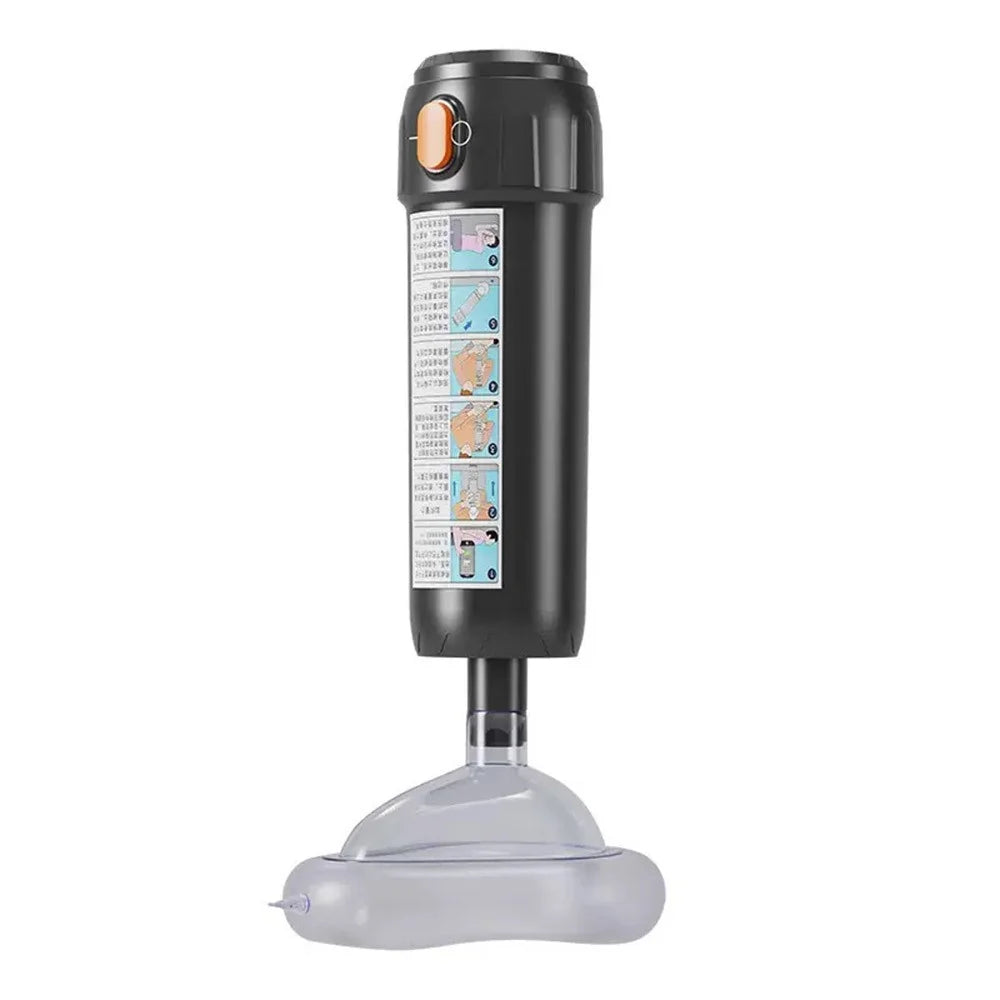Anti-Choking Suction Device Heimlich Maneuver 33KPa Negative Pressure with 3 Size Masks - 1