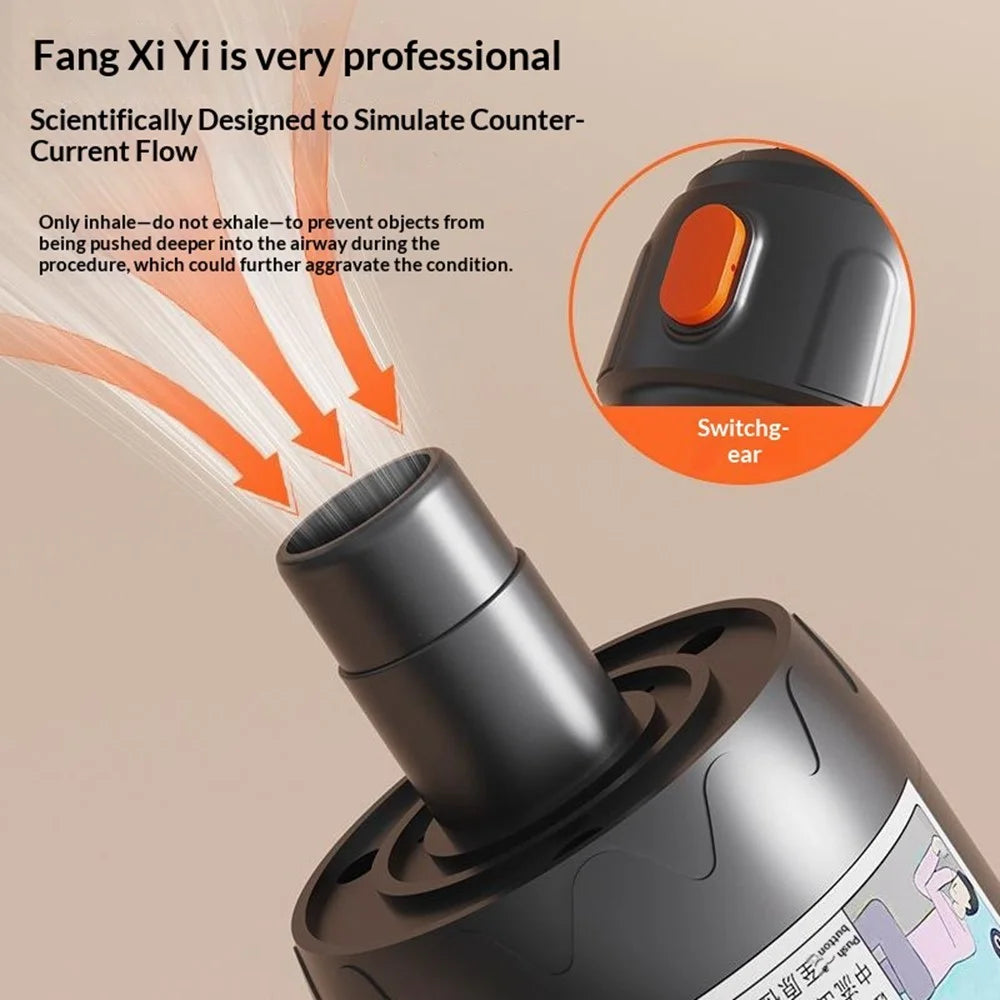 Anti-Choking Suction Device Heimlich Maneuver 33KPa Negative Pressure with 3 Size Masks - 5