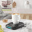 H16 Coffee Mug Warmer 9-Level Temperature Control Digital Display Smart Heating Pad with Timer - EU Plug / Black - 3
