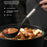 12Pcs Silicone Kitchenware Set Stainless Steel Handle Heat Resistant for Nonstick Pans (FDA Certified) - Black - 5