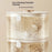 HP-318 Mini Double Tub Washing Machine 4L Portable Wireless Washer for Socks Underwear - Gold - 4
